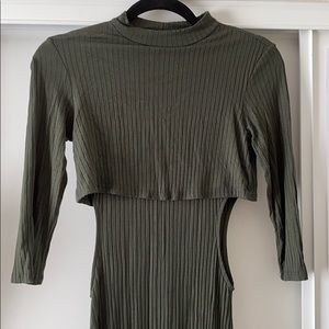 Ribbed Forever 21 Bodycon Dress NWT✨